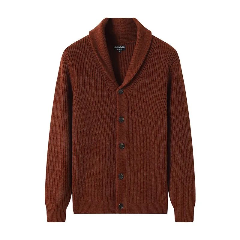 Men Front Button Cardigan
