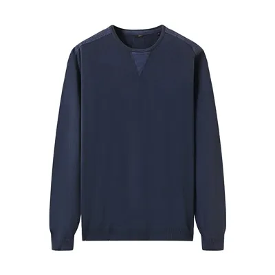 Sweater maħdumin tal-qoton tal-irġiel